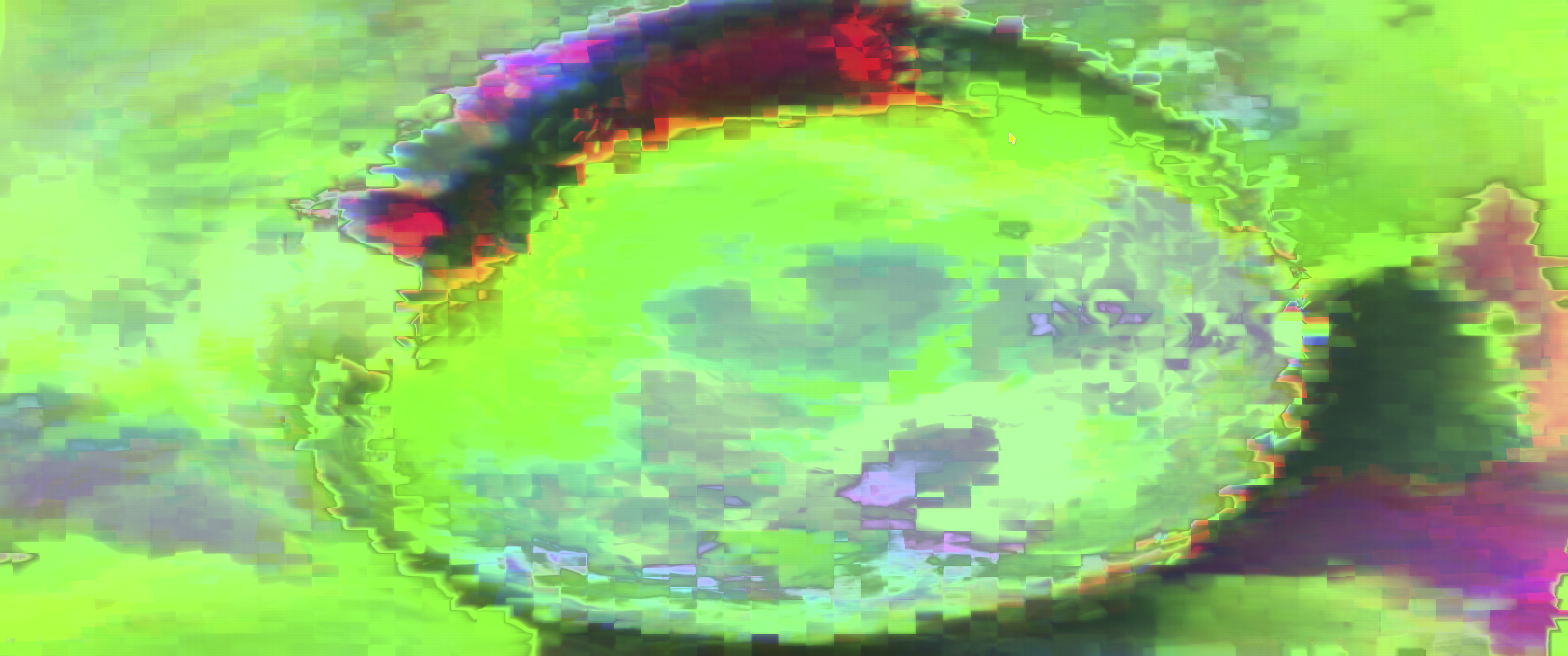 Glitch Eye Visual
